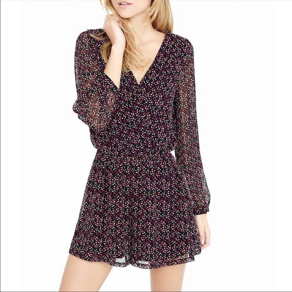 ✨ Express Multicolor Sheer-Overlay Romper✨